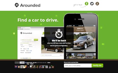 Find a car for rent – Arounded Thumbnail Preview